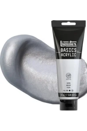 Novedad LIQUITEX ACRILICO BASICS 22ML PLATA