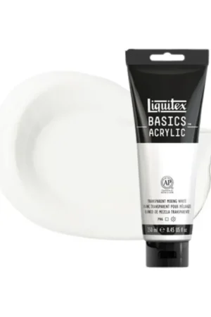 Pago Seguro LIQUITEX ACRILICO BASICS 22ML BLANCO MEZCLA TRANSPARENTE