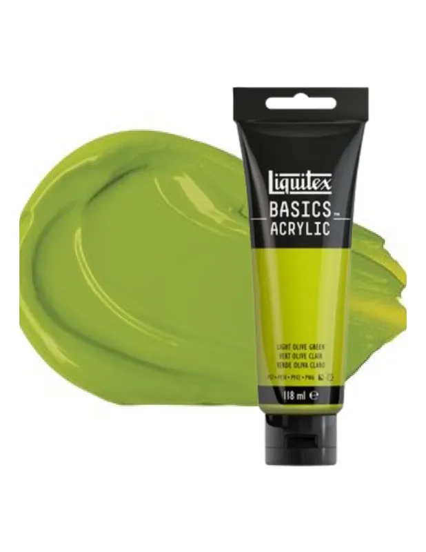 Original LIQUITEX ACRILICO BASICS 22ML VERDE OLIVA CLARO