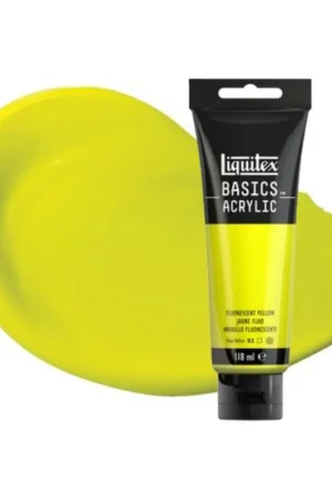 LIQUITEX ACRILICO BASICS 22ML AMARILLO FLUORESCENTE Tendencia