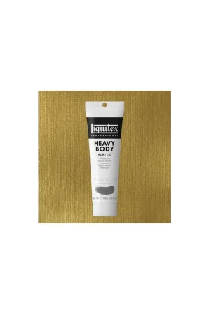 LIQUITEX ACRILICO HEAVY BODY 59ML ORO ANTIGUO IRIDESCENTE Hecho A Mano