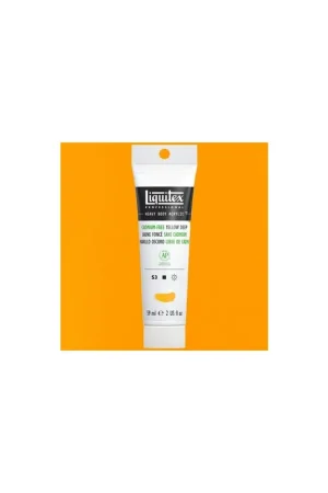 LIQUITEX ACRILICO HEAVY BODY 59ML Amarillo Oscuro Libre de Cadmio  - NUEVO COLOR Precio Económico