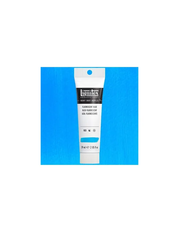 LIQUITEX ACRILICO HEAVY BODY 59ML AZUL FLUORESCENTE Imprescindible (Must-Have)