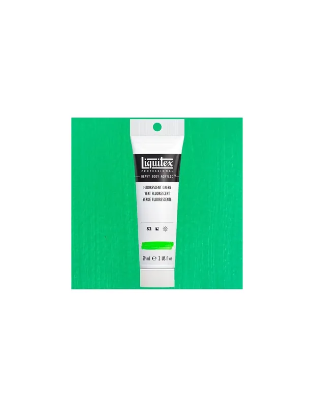 LIQUITEX ACRILICO HEAVY BODY 59ML VERDE FLUORESCENTE Envío Gratis