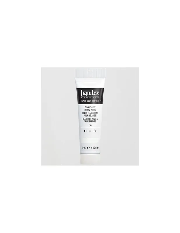 Profesional LIQUITEX ACRILICO HEAVY BODY 138ML BLANCO TRANSPARENTE MEZCLAS
