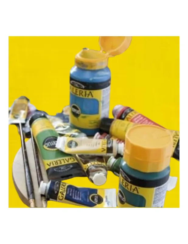 WINSOR & NEWTON ACRILICO GALERIA 500ML TONO PÁLIDO DE AMARILLO DE CADMIO Precio De Fábrica