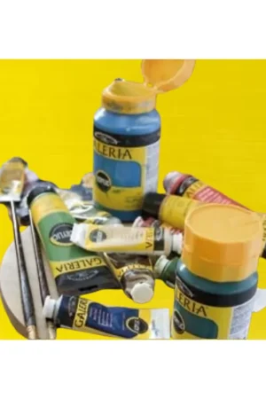 WINSOR & NEWTON ACRILICO GALERIA 500ML NEGRO DE HUMO Exclusivo