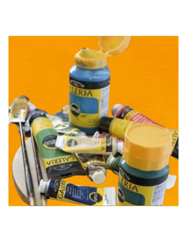 WINSOR & NEWTON ACRILICO GALERIA 250ML TONO AMARILLO DE CADMIO OSCURO Nueva Colección