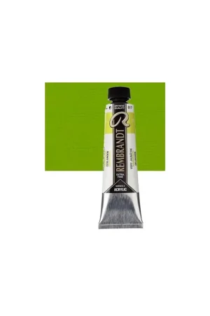 Gran Oferta ACRILICO REMBRANDT 40ML 617 VERDE AMARILLENTO SERIE 2