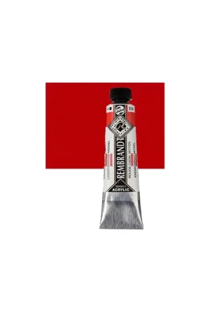 ACRILICO REMBRANDT 40ML 314 ROJO CADMIO MEDIO SERIE 3 Pedido Al Por Mayor