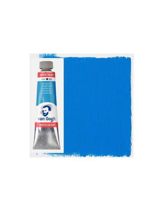 Oferta Limitada ACRILICO VAN GOGH 40ML 564 AZUL BRILLANTE