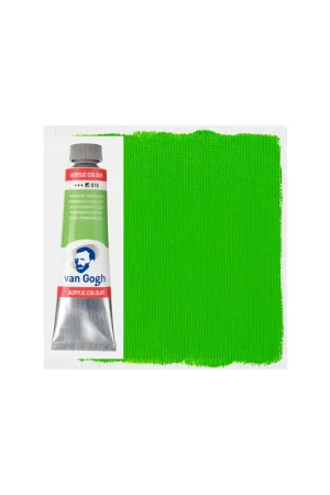 Garantía De Devolución De Dinero ACRILICO VAN GOGH 40ML 618 VERDE PERMANENTE CLARO