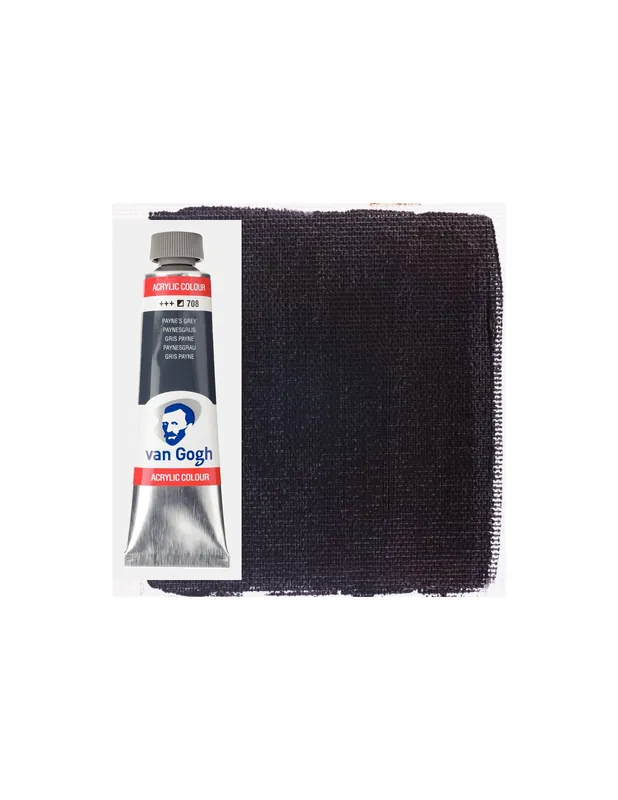 Envío Inmediato ACRILICO VAN GOGH 40ML 708 GRIS PAYNE