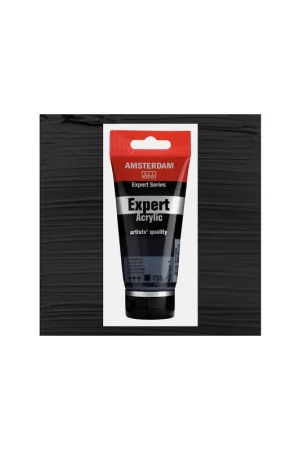Auténtico ACRILICO AMSTERDAM EXPERT 75ML 735 NEGRO OXIDO SERIE 1