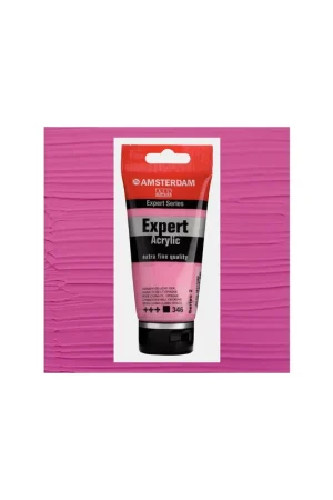 ACRILICO AMSTERDAM EXPERT 75ML 346 ROSA QUINACRIDONA CLARO OPACO SERIE 2 Hecho A Mano
