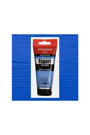Nueva Colección ACRILICO AMSTERDAM EXPERT 75ML 516 AZUL COBALTO CLARO ULTRAMAR SERIE 2