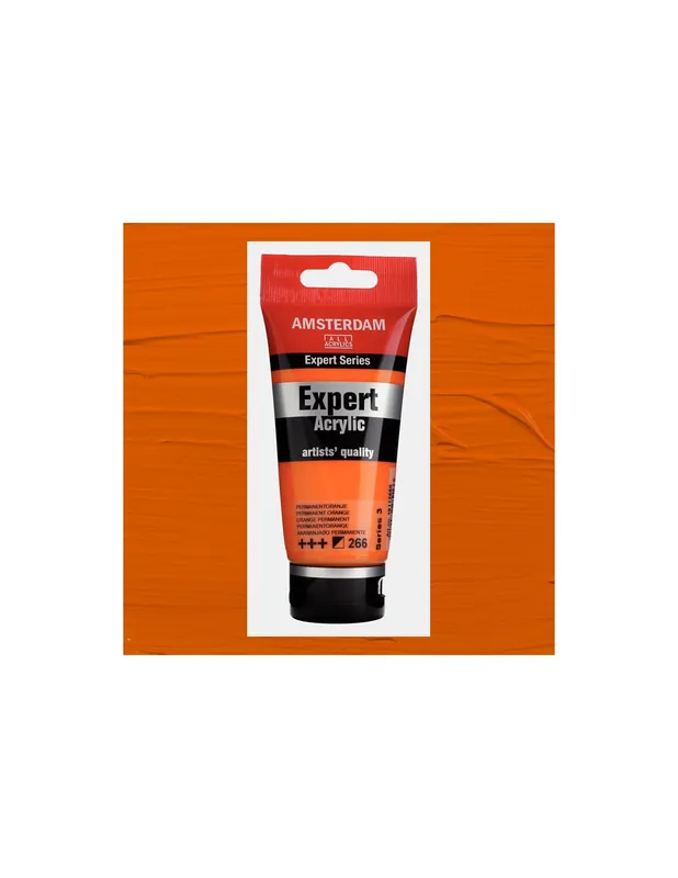 Promoción ACRILICO AMSTERDAM EXPERT 75ML 266 ANARANJADO PERMANENTE SERIE 3