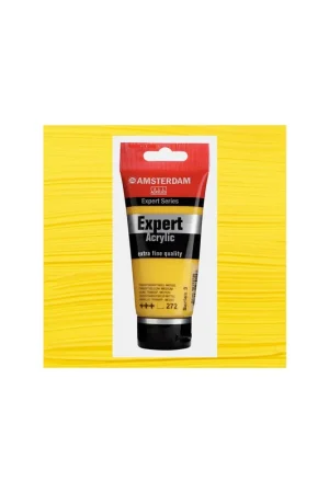 ACRILICO AMSTERDAM EXPERT 75ML 272 AMARILLO TRANSPARENTE MEDIO SERIE 3 Imprescindible (Must-Have)