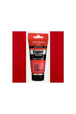 ACRILICO AMSTERDAM EXPERT 75ML 315 ROJO PYRROLE SERIE 3 Más Vendido