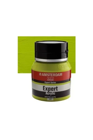ACRILICO AMSTERDAM EXPERT 400ML 617 VERDE AMARILLENTO SERIE 3 Artesanal