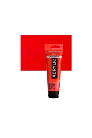 ACRILICO AMSTERDAM 120ML  396 ROJO NAFTOL MEDIO Oferta Limitada