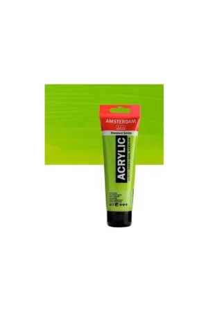 Oferta Limitada ACRILICO AMSTERDAM 250ML  617 VERDE AMARILLO