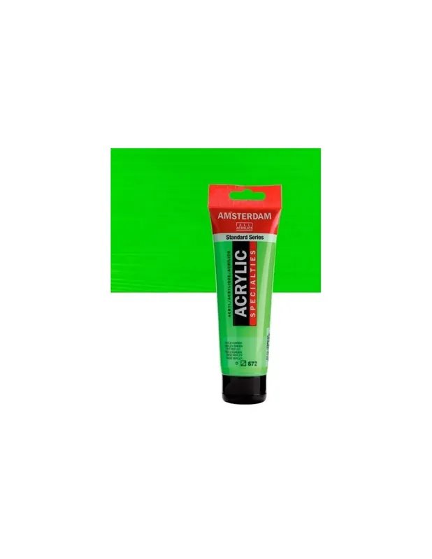 ACRILICO AMSTERDAM 250ML 672 VERDE REFLEX Solo Hoy