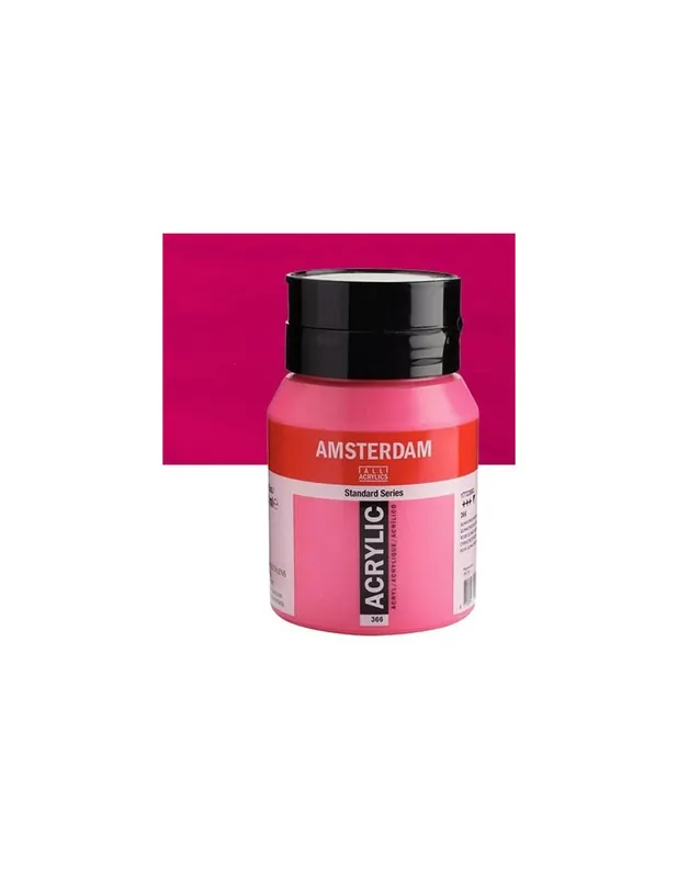 Stock Limitado ACRILICO AMSTERDAM 500ML 366 ROSA QUINACRIDONA