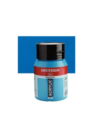 ACRILICO AMSTERDAM 500ML 564 AZUL BRILLANTE Precio Económico
