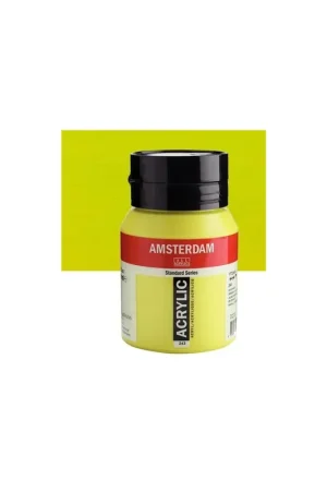 ACRILICO AMSTERDAM 500ML 243 AMARILLO VERDOSO Lujoso