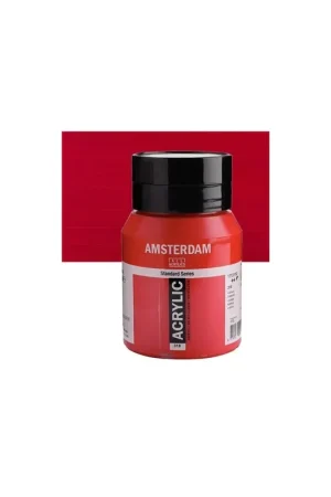 ACRILICO AMSTERDAM 500ML 318 CARMIN Oferta De Temporada