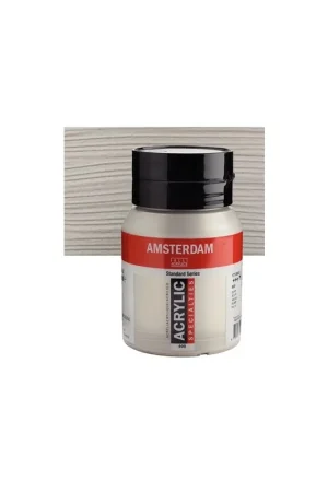 ACRILICO AMSTERDAM 500ML 800 PLATA Oferta Especial