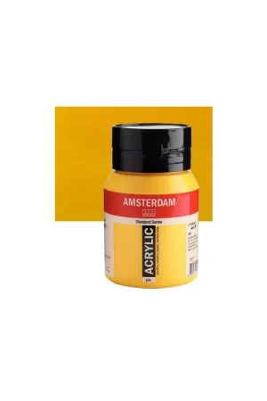 Mayoreo ACRILICO AMSTERDAM 1L 270 AMARILLO AZO OSCURO