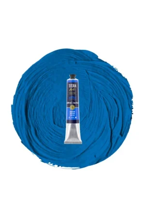 Auténtico TITAN ACRILICO 60ML AZUL CYAN