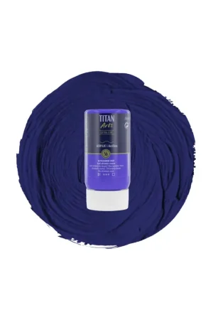 Mayoreo TITAN ACRILICO 250ML AZUL ULTRAM.OSC.