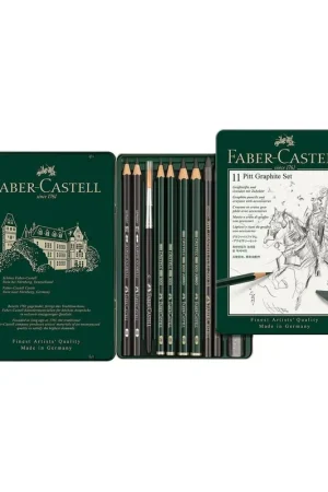 ESTUCHE PITT GRAFITO CON 11 PIEZAS Última Oportunidad