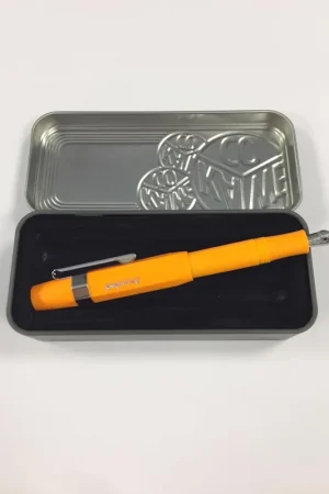 Oferta De Temporada PLUMA SPORT ORANGINA ESTUCHE NEGRO LATÓN + CLIP (M)