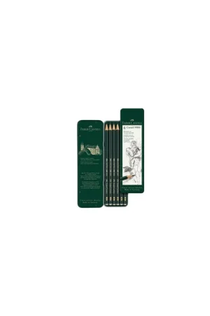 Precio Bajo ESTUCHE 6 LAPICES GRAFITO FABER CASTELL 9000