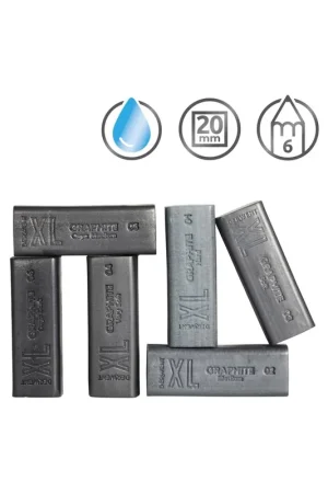 Hecho A Mano BARRA DE GRAFITO DERWENT XL 05 BLANDO