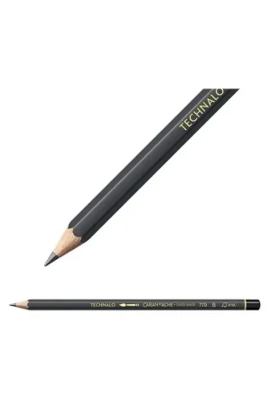 TECHNALO lápiz grafito acuarelable mina 3 mm 3B Profesional