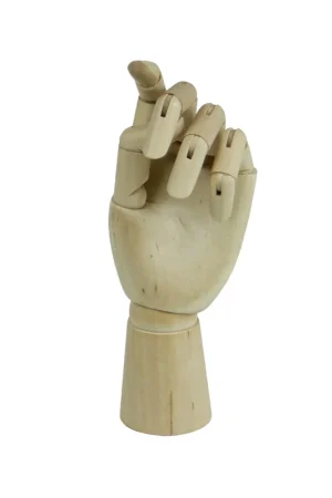 MANO MADERA FEMENINA IZQUIERDA Novedad