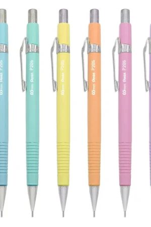 Alta Calidad PORTAMINAS PENTEL P205 0,5MM COLOR PASTEL CORAL