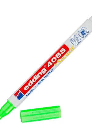 MARCADOR DE TIZA. VERDE NEÓN. De Moda