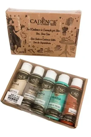 Últimas Unidades ACRÍLICO CADENCE PREMIUM, SET 5 ANIS COLORS