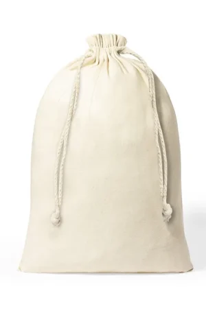 BOLSA DE TELA ALGODÓN 30x45 CM CON CIERRE CORDEL Mayoreo