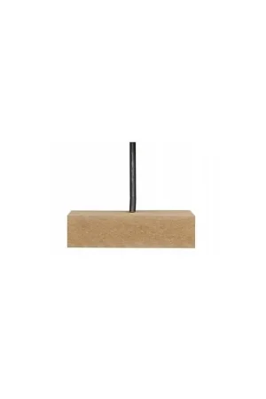 PEANA MADERA 12x3x7 CM CON VARILLA METAL 8 CM Mejor Calidad
