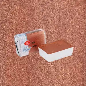 De Moda Acuarelas White Nights en godet Cobre 964