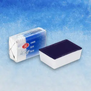 Venta Final Acuarelas White Nights en godet Azul 515