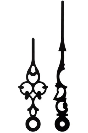 AGUJAS RELOJ CLÁSICAS NEGRAS 50/76 MM A Buen Precio