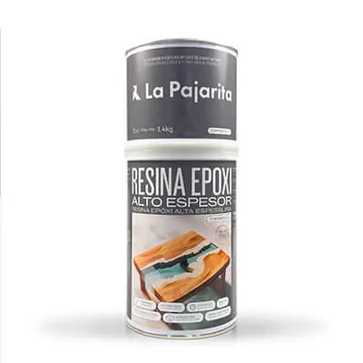 RESINA EPOXI LA PAJARITA ALTO ESPESOR 1,4 KG Bestseller